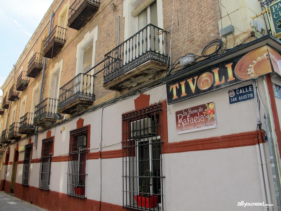 Calles de Cartagena. Calle San Agustín