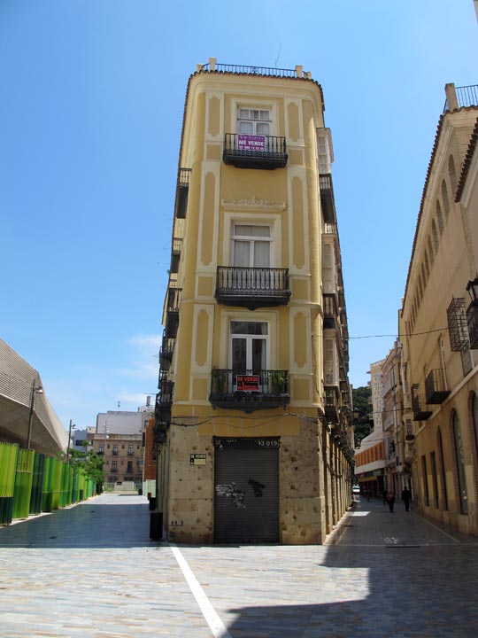 Calles de Cartagena. Calle Balcones Azules