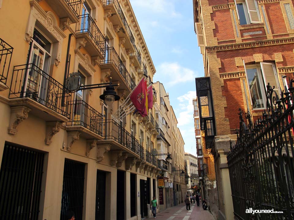 Calles de Cartagena. Calle Caballero