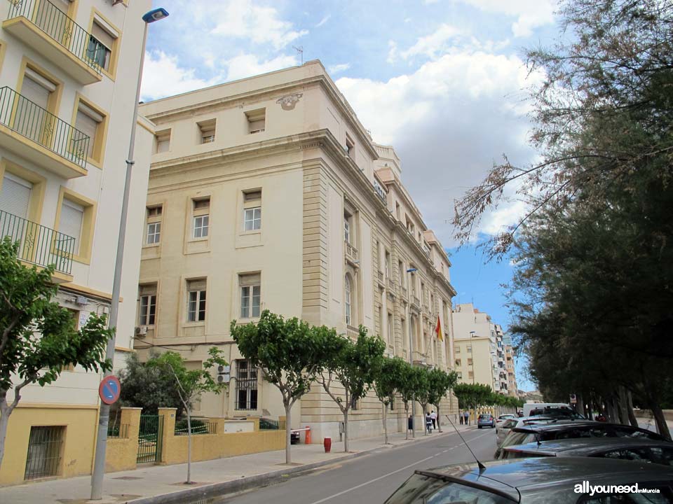 Calles de Cartagena. Calle Muralla del Mar