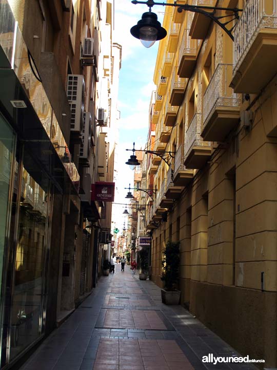 Calles de Cartagena. Calle San Fernando