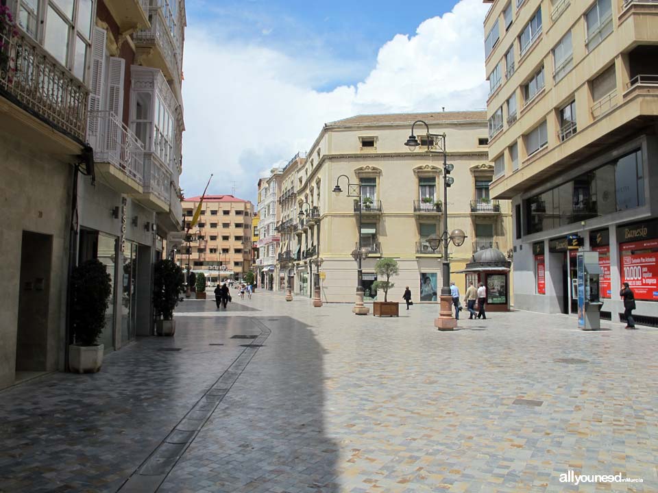 Calles de Cartagena. Calle Puerta de Murcia