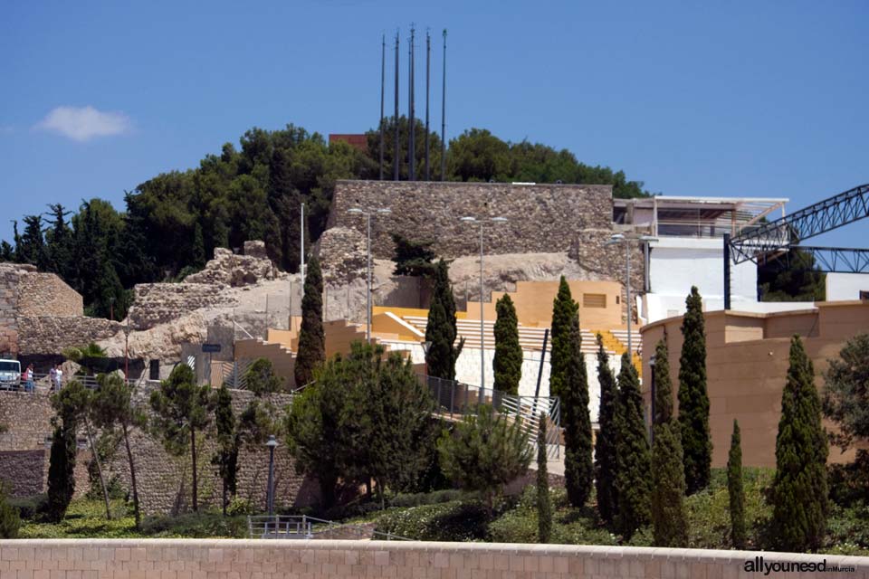 Parque Torres en Cartagena. Disfrutar de unas magníficas panorámicas de Cartagena