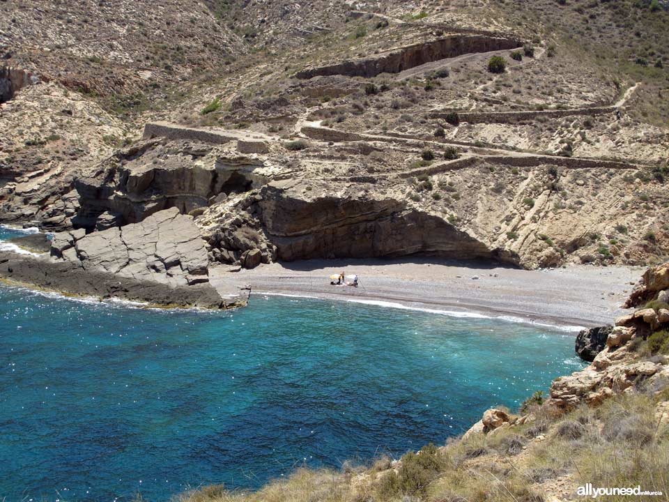 Cala Salitrona en Cabo Tiñoso