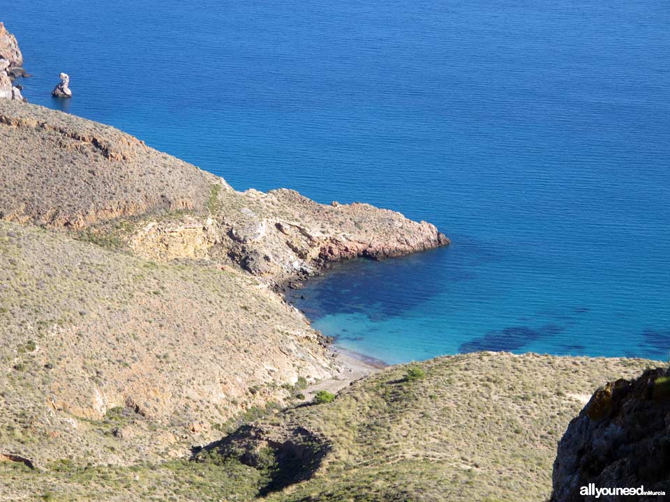 Cala Pozo de la Avispa en Cabo Tiñoso