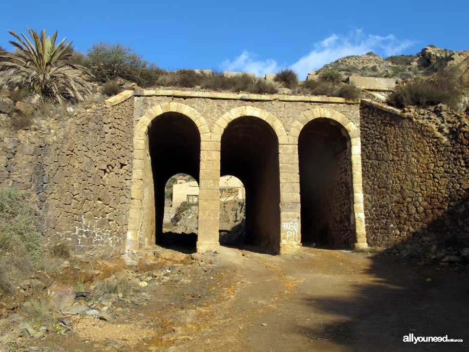 Playa del El Gorguel entre Portmán y La Unión