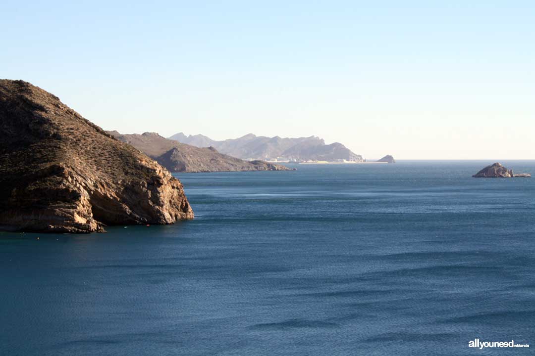Playa el Portús en Cartagena