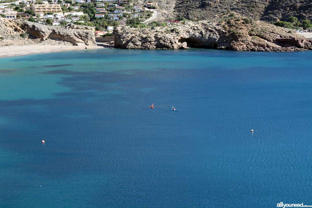 Playa el Portús en Cartagena