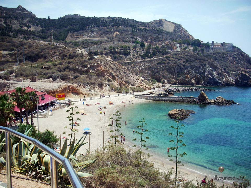 Cala Cortina de Cartagena