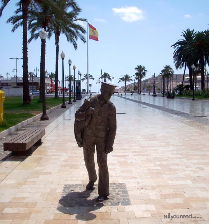 Marinero en el Puerto de Cartagena