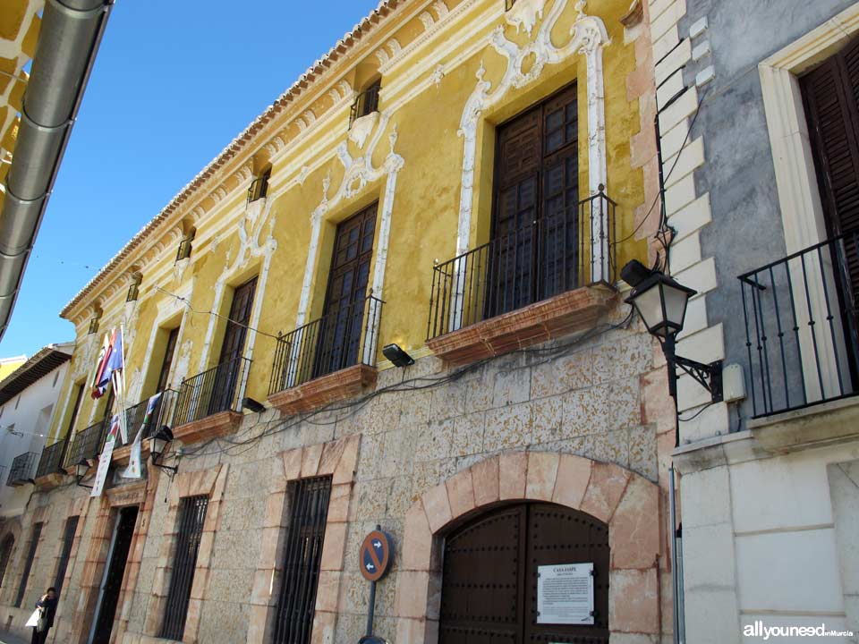 Ayuntamiento de Cehegín. Casa Jaspe