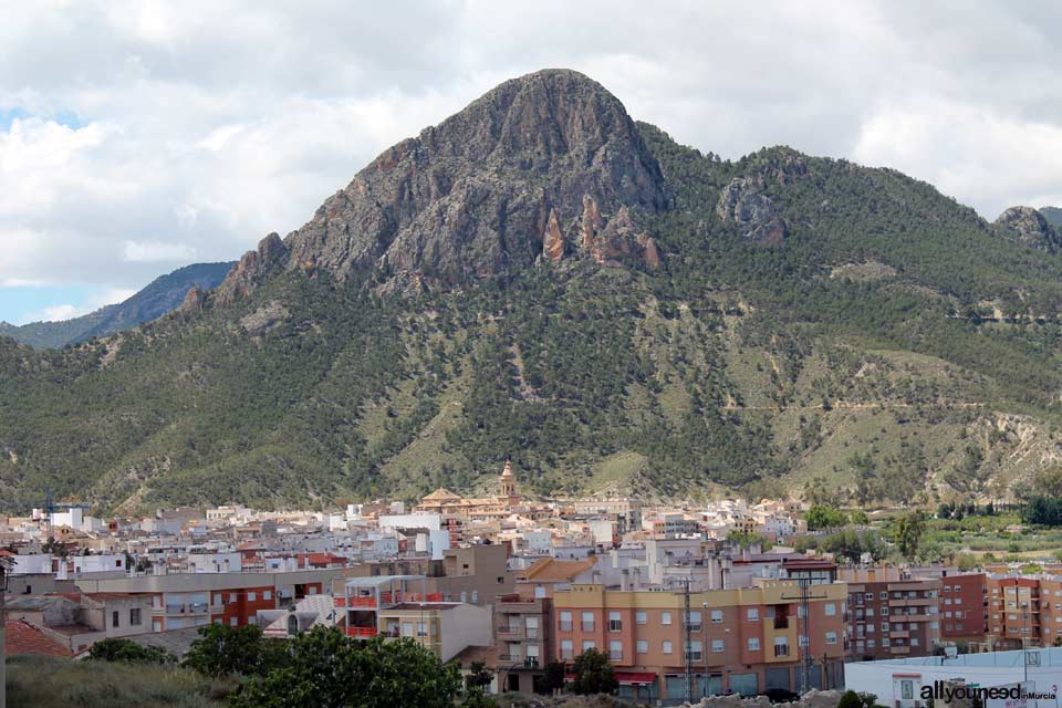 Panorámica de Cieza y la Atalaya de Cieza