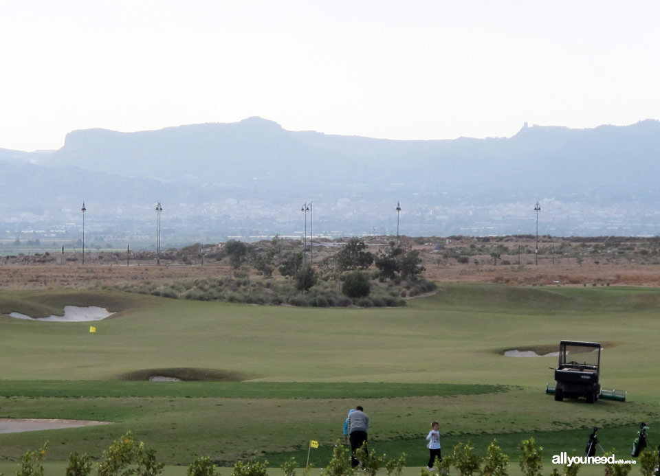 Condado de Alhama. Campo de golf  en Murcia. España