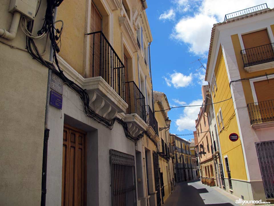 Calle San Roque de Jumilla