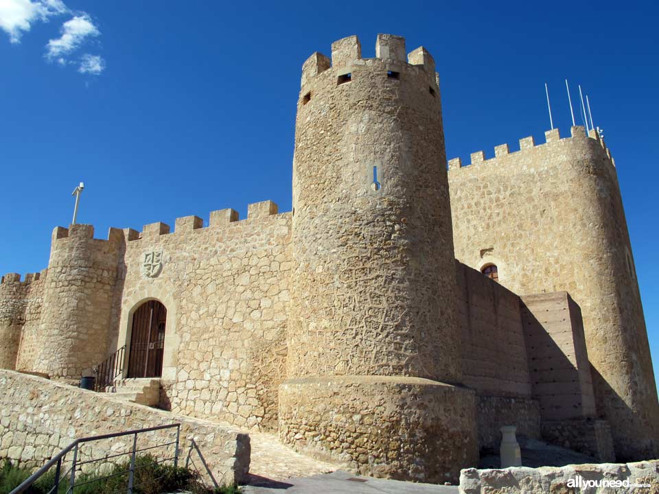 Castillo de Jumilla. Murcia.  Castillos de España.