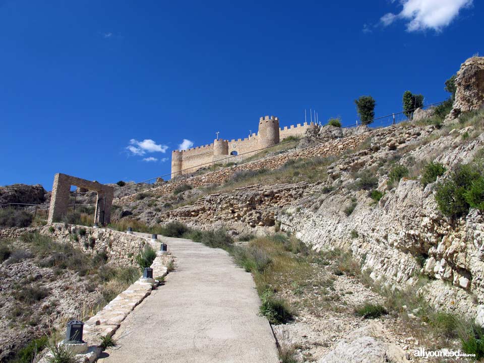 Castillo de Jumilla. Murcia.  Castillos de España.