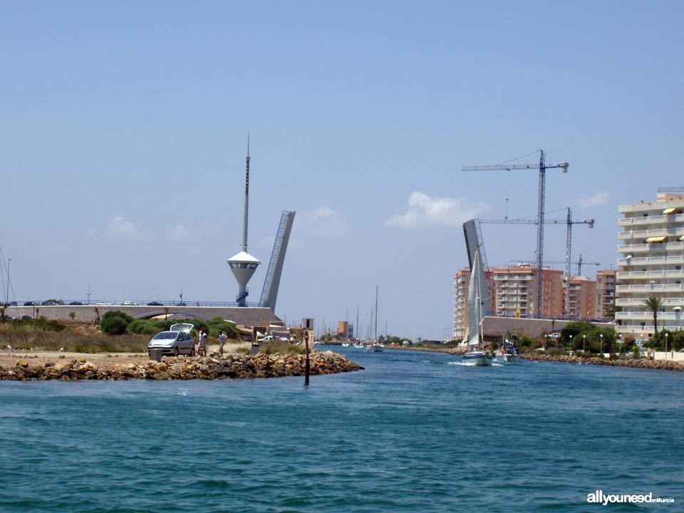Puente levadizo de la Manga del Mar Menor