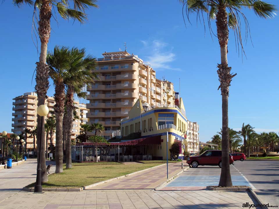 Restaurante Paquebote en la Manga del Mar Menor