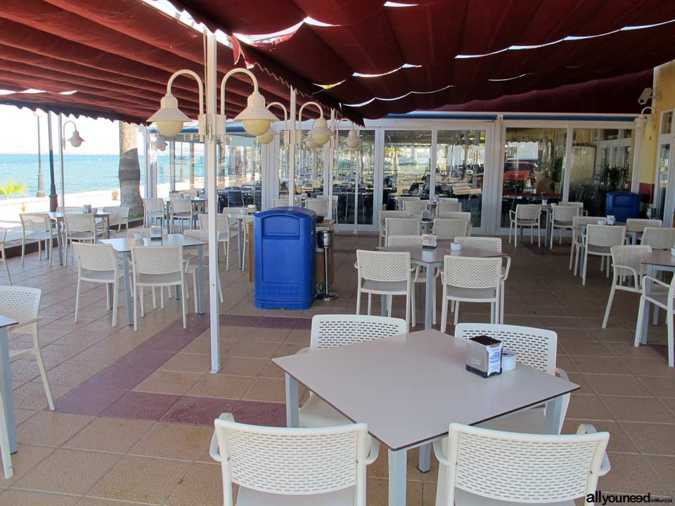 Restaurante Paquebote en la Manga del Mar Menor