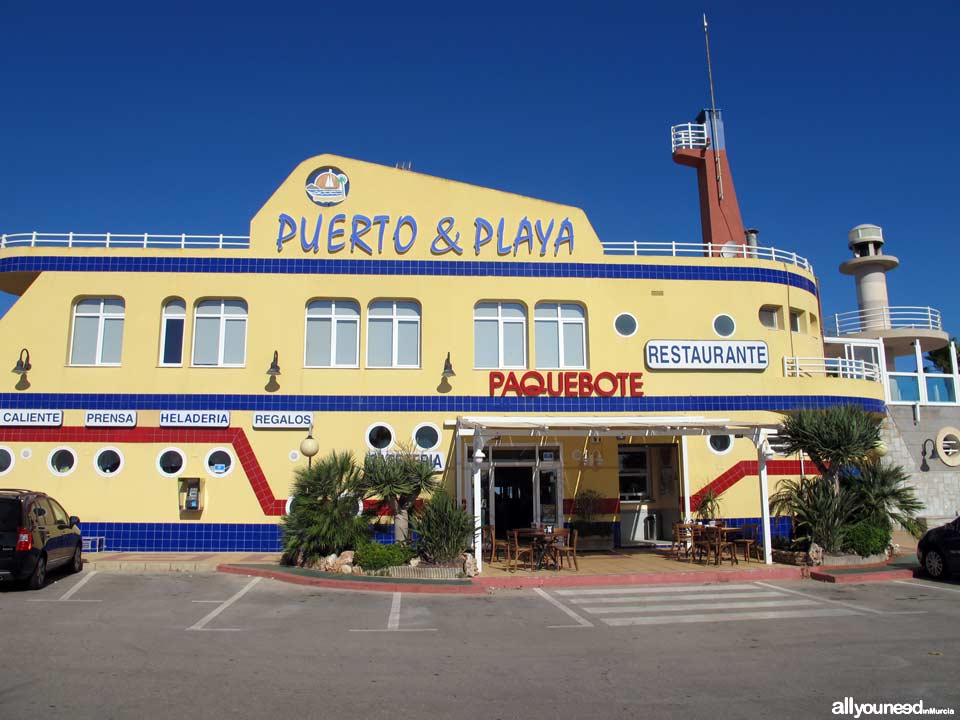 Restaurante Paquebote en la Manga del Mar Menor