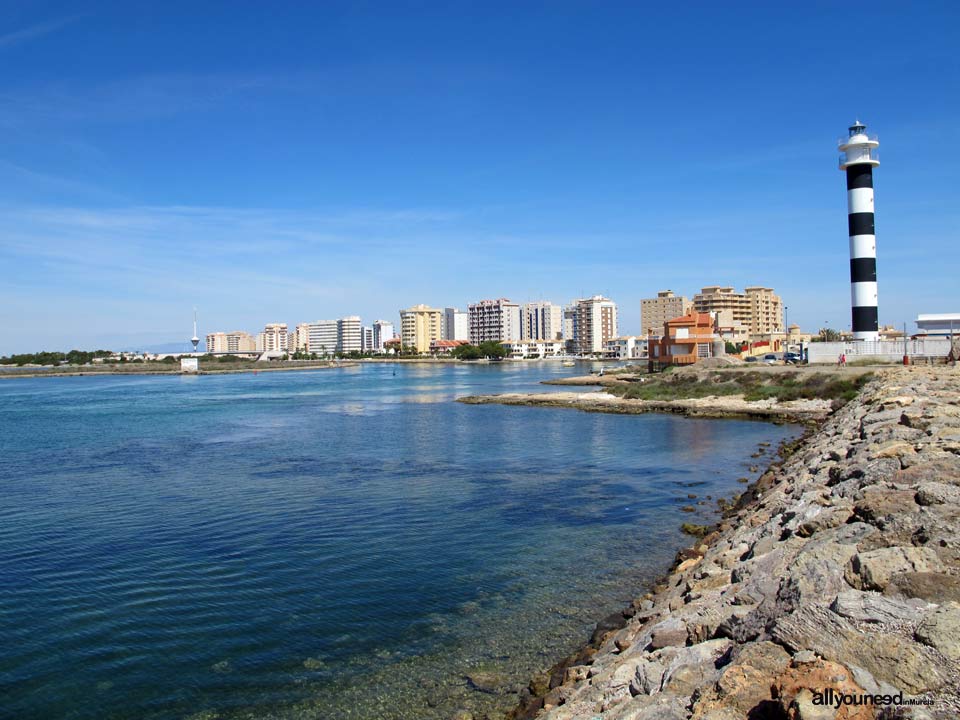 Faro del Estacio in La Manga del Mar Menor