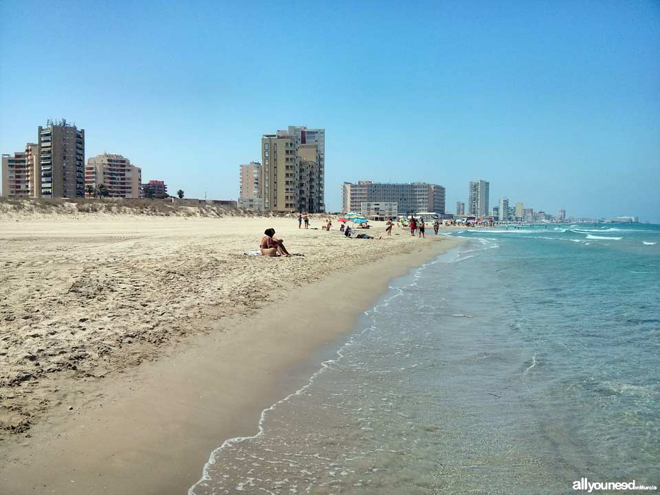 Playa de las Amoladeras. Mar Mediterráneo