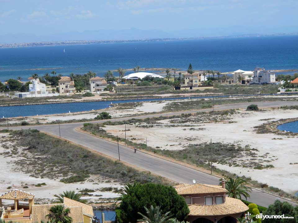 Golas de Veneziola en la Manga del Mar Menor