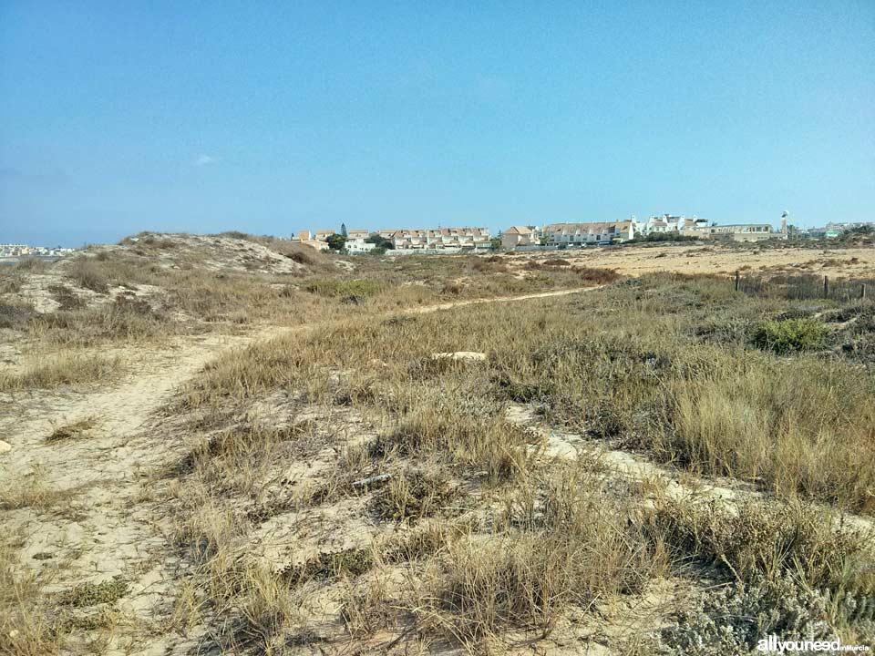 Playa de las Amoladeras. La Manga del Mar Menor