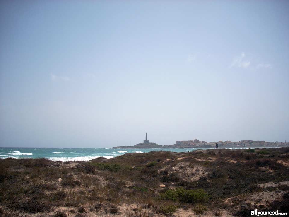 Playa de las Amoladeras. La Manga del Mar Menor