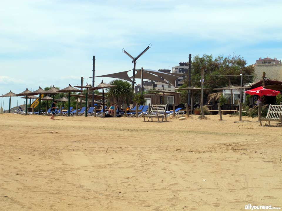 Playa Cavanna. La Manga