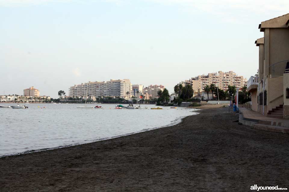 Playa de Poniente. La Manga