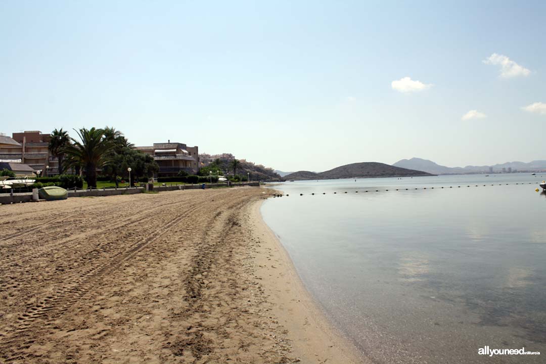 Playa de la Isla. La Manga / Playa Optimis