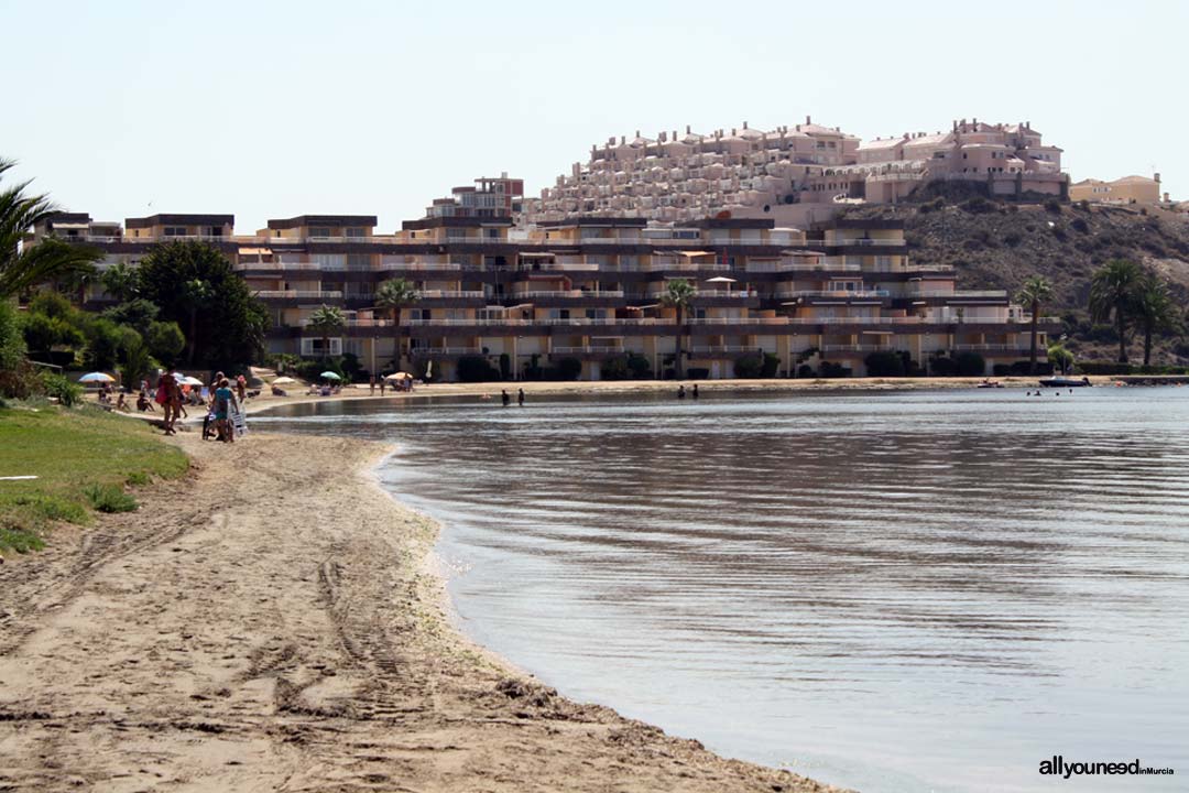 Playa de la Isla. La Manga / Playa Optimis