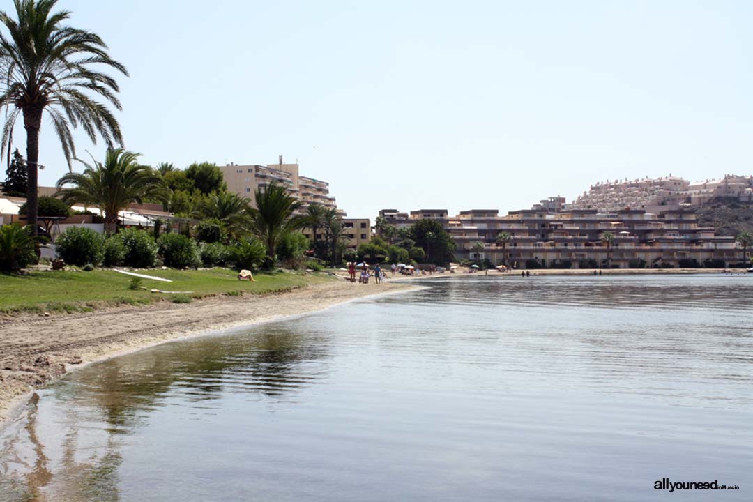 Playa de la Isla. La Manga / Playa Optimis