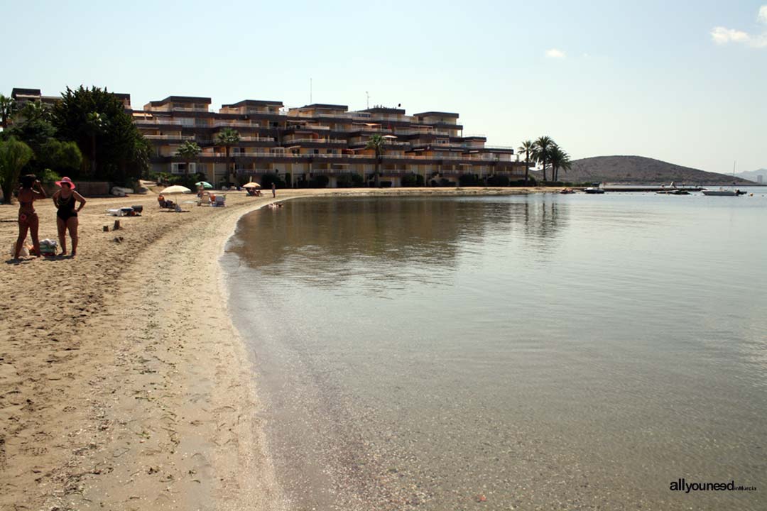 Playa de la Isla. La Manga / Playa Optimis