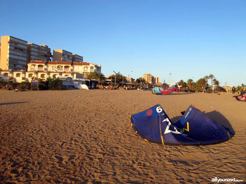 Playa Isla del Ciervo en la Manga del Mar Menor