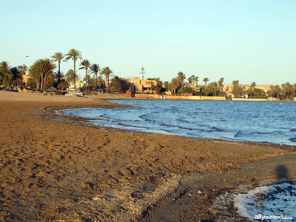 Playa Isla del Ciervo en la Manga del Mar Menor