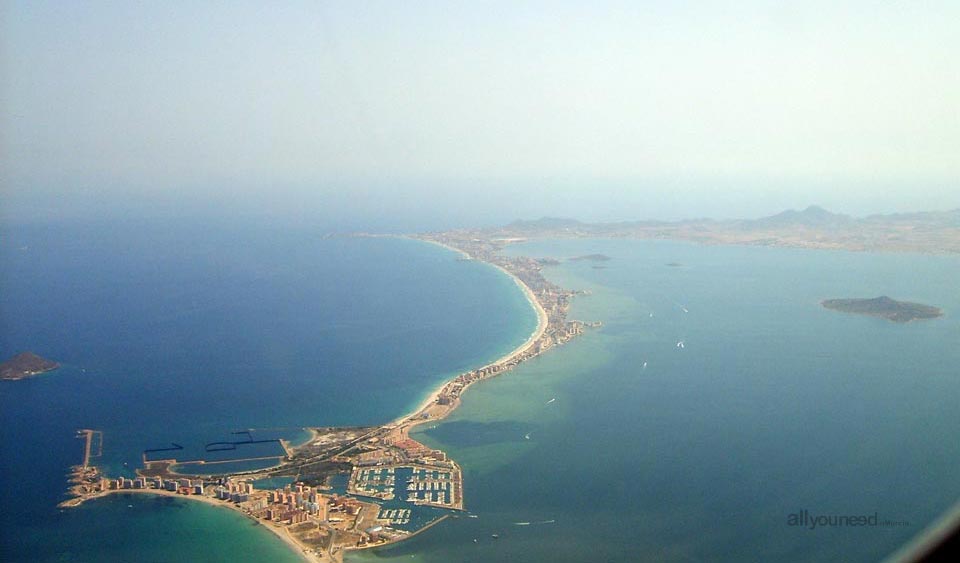 Panorámica de la Manga del Mar Menor