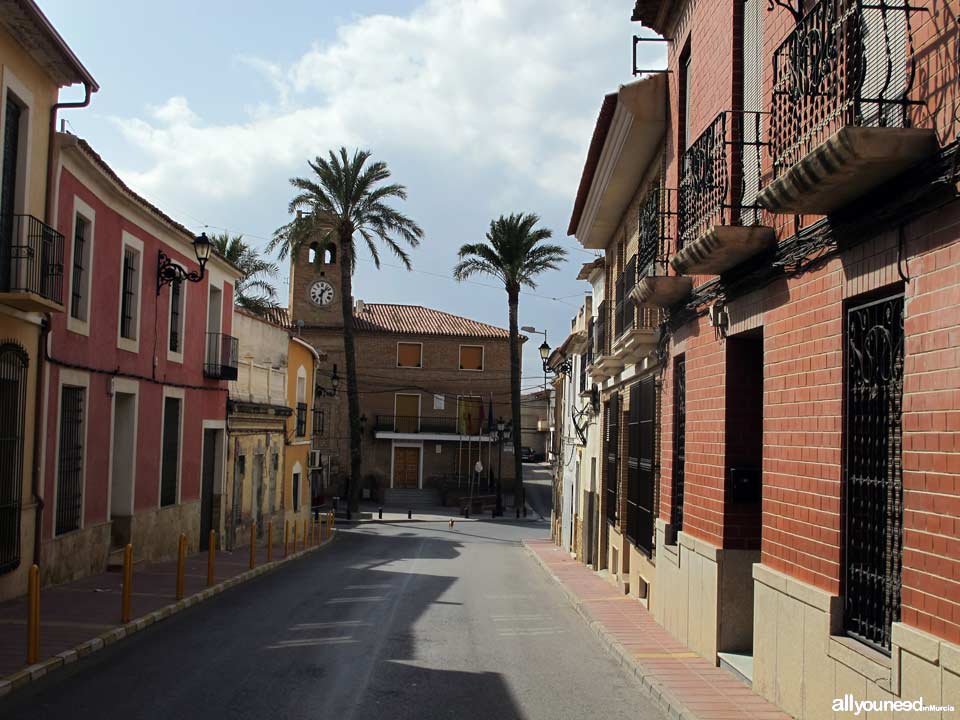 Calle Luis Melendreras de Librilla