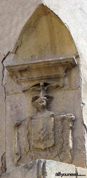 Casa del Postas del Duque de Alba. Escudo Nobiliario del Marqués de Villafranca