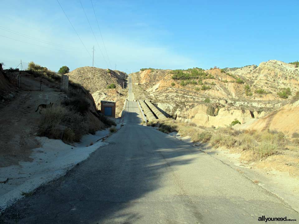 Barranco del Infierno Route. Diversion Road