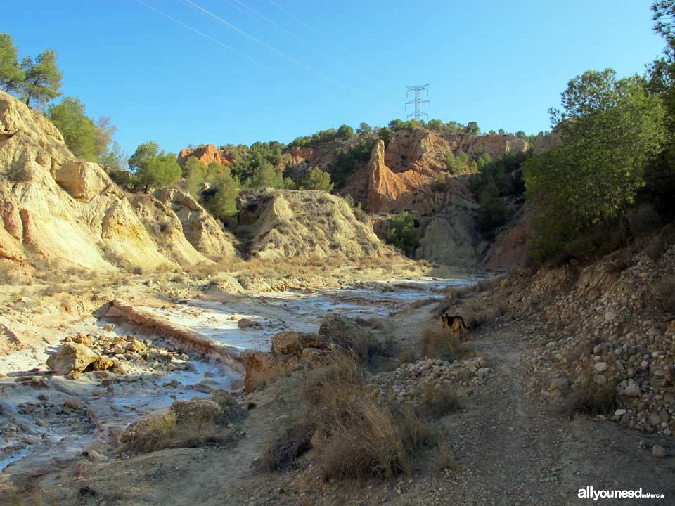 Ruta Barranco del Infierno. Senderismo en Librilla. 