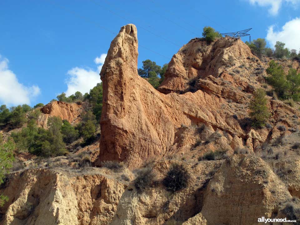 Barranco del Infierno Route. Fairy Chimney