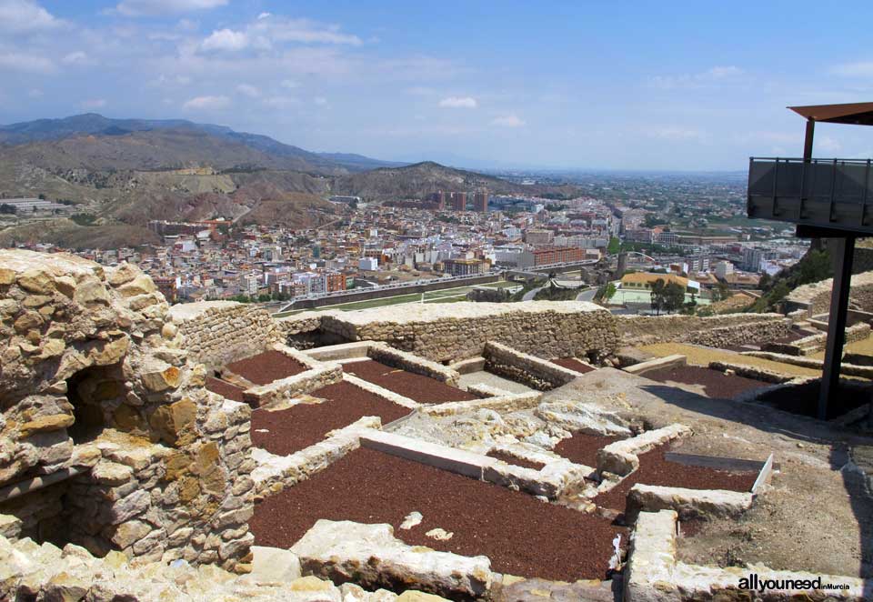 Castillo de Lorca. La Fortaleza del Sol. Castillos de España.