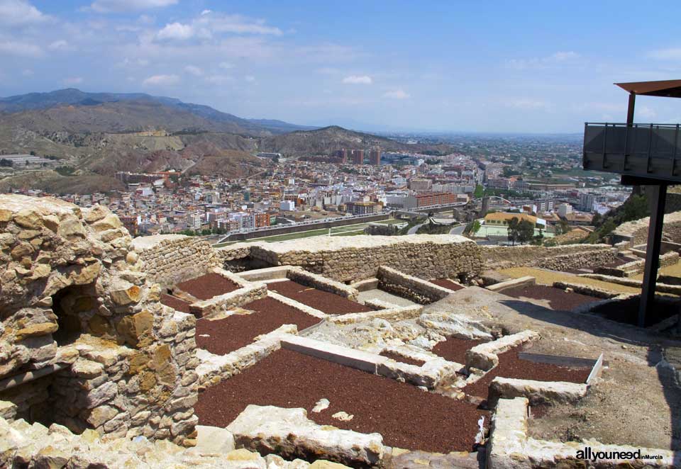 Castle of Lorca. Sun Fortress