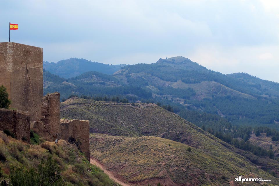 Castillo de Lorca. La Fortaleza del Sol. Castillos de España.