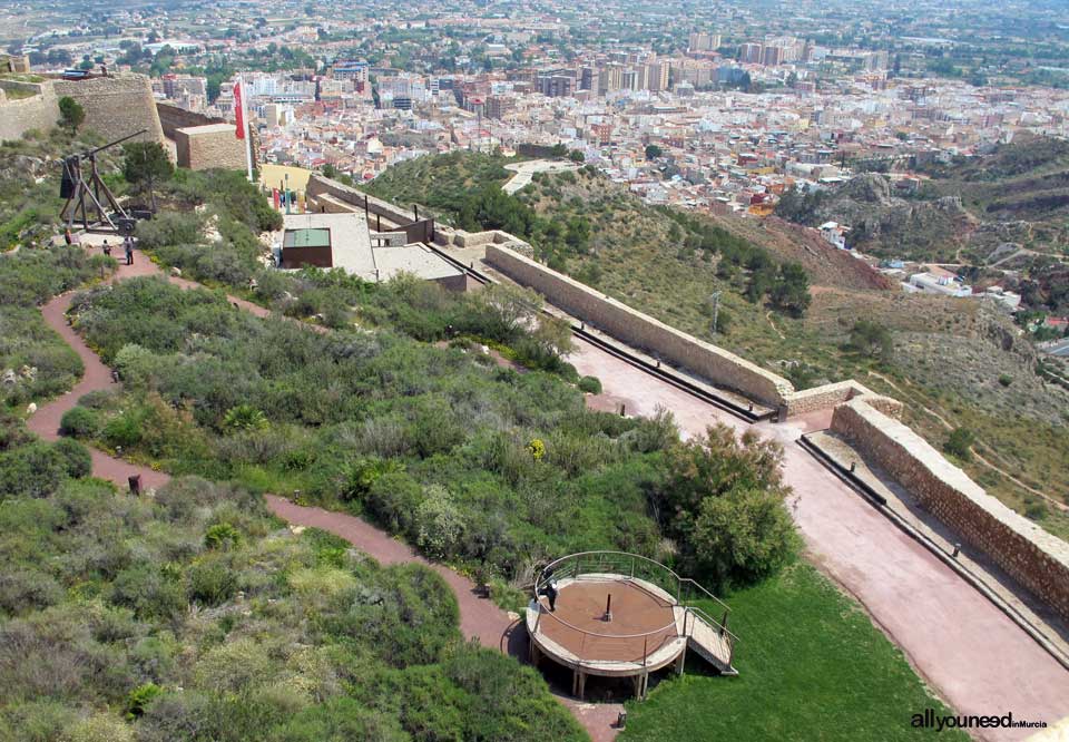 Castle of Lorca. Sun Fortress