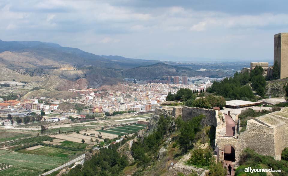 Castle of Lorca. Sun Fortress