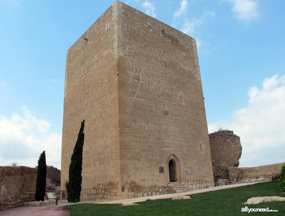 La Torre del Espolón. Castillo de Lorca. La Fortaleza del Sol. Castillos de España.