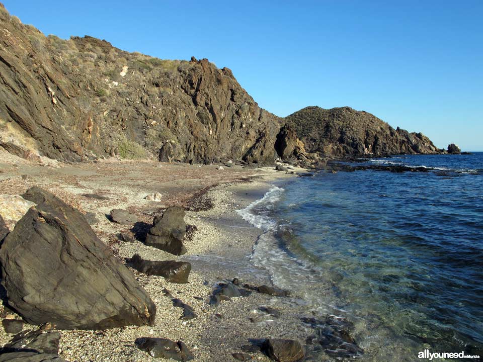 Cala del Siscal. Playas de Lorca